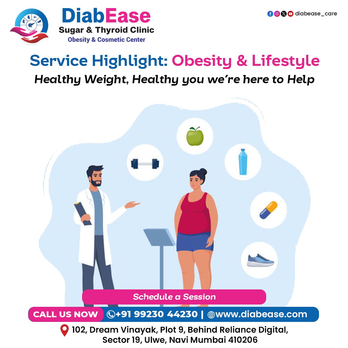  Obesity and Lifestyle Consultation in Ulwe